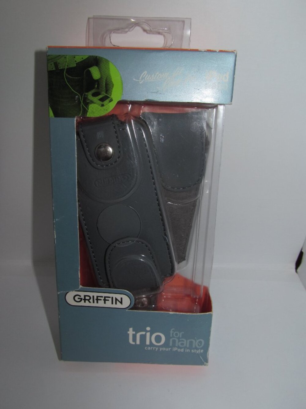 Griffin Trio For Apple iPod Nano 2006 Case Skin Gray Color New Open Box Y2K